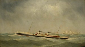 The Paddle Steamer 'Paris'