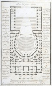 Teatro alla Scala in Milan. Gaetano Mercoli