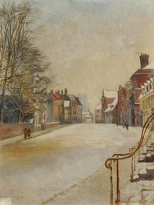 From My Window (north Bar Street, Snow) — Mary Dawson Elwell