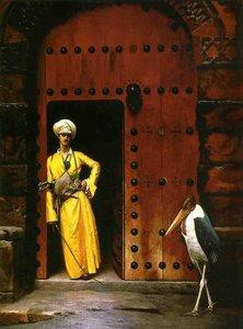 The Marabou — Jean-léon Gérôme