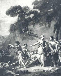 Esquisse Pour La Chasse — Joseph Marie Vien