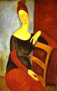 La Esposa Del Artista — Amedeo Modigliani, Expressionist Portraiture