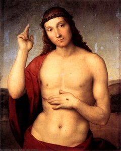 The Blessing Christ — Raphael, High Renaissance