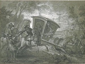 Removal Of The Priest Of Domfront — Jean-baptiste Oudry