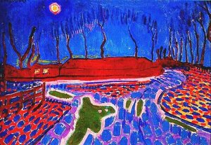 Landscape By Moonlight Ii — Jan Sluyters