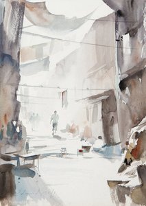 Back Street, Hong Kong — Edward Seago