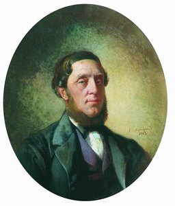 Male Portrait — Konstantin Yegorovich Makovsky