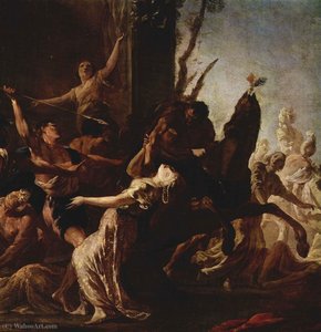 Rape of the Sabines, Detail