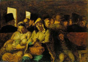 The Third-class Carriage, The — Honoré Daumier