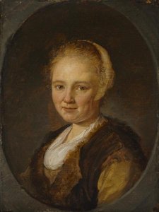 A Young Woman — Gerrit Dou