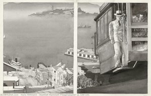 Dashiell Hammett Fliegenpapier, P. 150-151 — Hans Hillmann