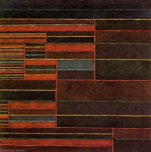 En La Corriente Seis Umbrales — Paul Klee, Geometric Abstraction