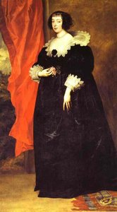 Portrait Of Marguerite Of Lorraine, Duchess Of Orléans — Sir Anthony Van Dyck
