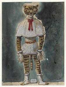 The Cat. Costume Design For The Ballet Le Renard — Eugene Berman