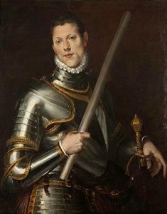 Portrait Of A Young General — Bartolomeo Passarotti