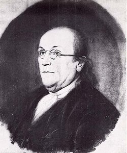 Benjamin Franklin (1706 90), (painting) — Charles Willson Peale