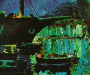 Der Hafen Von Cadaquns (nacht) — Salvador Dalí