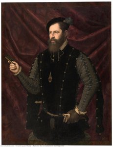 Retrato De Un Caballero Santiaguista — Visente Huan Masip, Mannerism (late Renaissance)