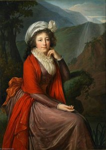 La Comtesse Bucquoi — Lujiz Elizabet Vig Le Brun, Rococo Portraiture