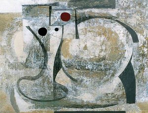 1934 (still Life Birdie) — Ben Nicholson Om