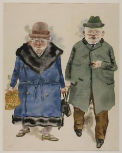 A Married Couple — George Grosz
