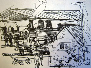 Station In Davos — Ernst Ludwig Kirchner
