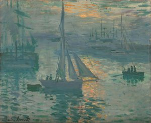 Sunrise (marine) — Claude Monet, Impressionism