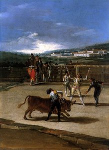 Banderillas En El Campo — Francisco José De Goya Y Lucientes, Romanticism
