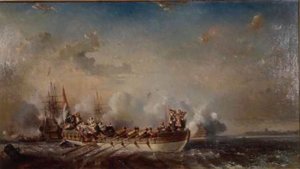 L'embarquement De L'amiral Ruyter — Eugène Louis Gabriel Isabey