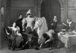 Scene From 'the Taming Of The Shrew' By William Shakespeare — Charles Robert Leslie