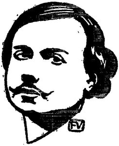 Portrait Of Communard Auguste Vermorel — Félix Vallotton