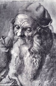 Head Of An Old Man — Albrecht Dürer, Northern Renaissance