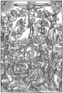 Kreuzigung — Albrecht Dürer, Northern Renaissance Printmaking