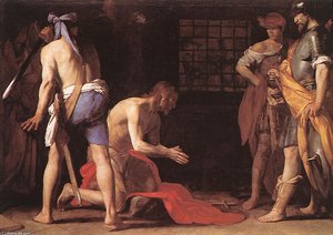 Beheading Of St John The Baptist — Massimo Stanzione, Baroque