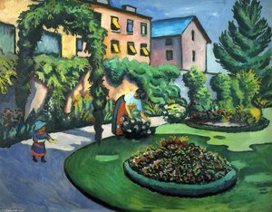 Gartenbild — August Macke
