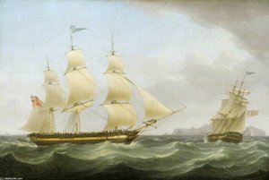 The Ship 'phoenix' — Thomas Whitcombe