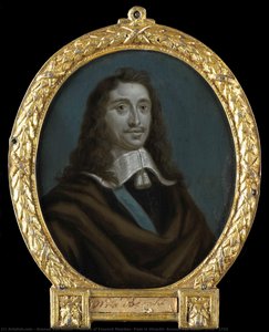 Portrait Of Everard Meyster, Poet In Utrecht, Arnoud Van Halen, 1700 - 1732 — Arnoud Van Halen