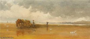 Gathering Kelp On Merrion Strand — Rose Maynard Barton