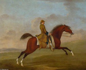 Flying Childers, With Jockey Up