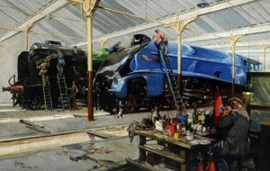Giants Refreshed Pacifics in the Doncaster Locomotive Works