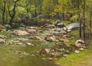 Wight Brook, Newry, Maine — John Joseph Enneking