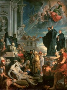 The Miracles Of St. Francis Xavier — Workshop Of Peter Paul Rubens, Baroque
