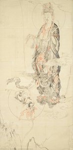 Avalokitesvara/draft Sketch — Kanō Hōgai