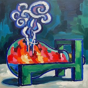 Incandescent Slumber: An Empyrean Awakening — Anaïs Bonnet, Fauvism