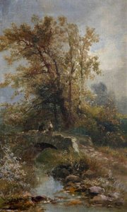 A Bridge Over A Dartmoor Stream — William Widgery