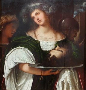 Salome With The Head Of John The Baptist — Джироламо Романино