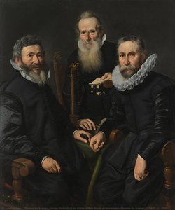 Group Portrait of an Unidentified Board of Governors, Thomas de Keyser, c. 1625 - c. 1630