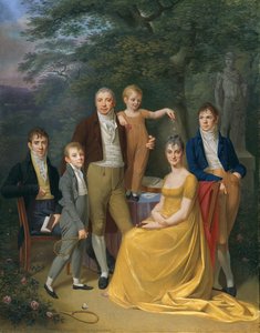 Family Portrait — Carl Friedrich Demiani
