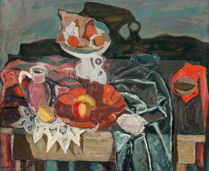 Still Life, Doyley — Sir William George Gillies, Cubist