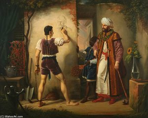 Filippo Lippi Esclave A Alger — Pierre Nolasque Bergeret